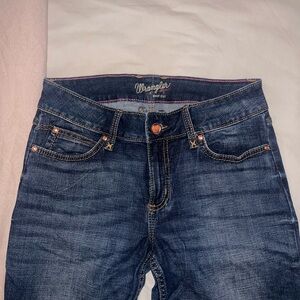 Wrangler Dark Blue Denim Jeans